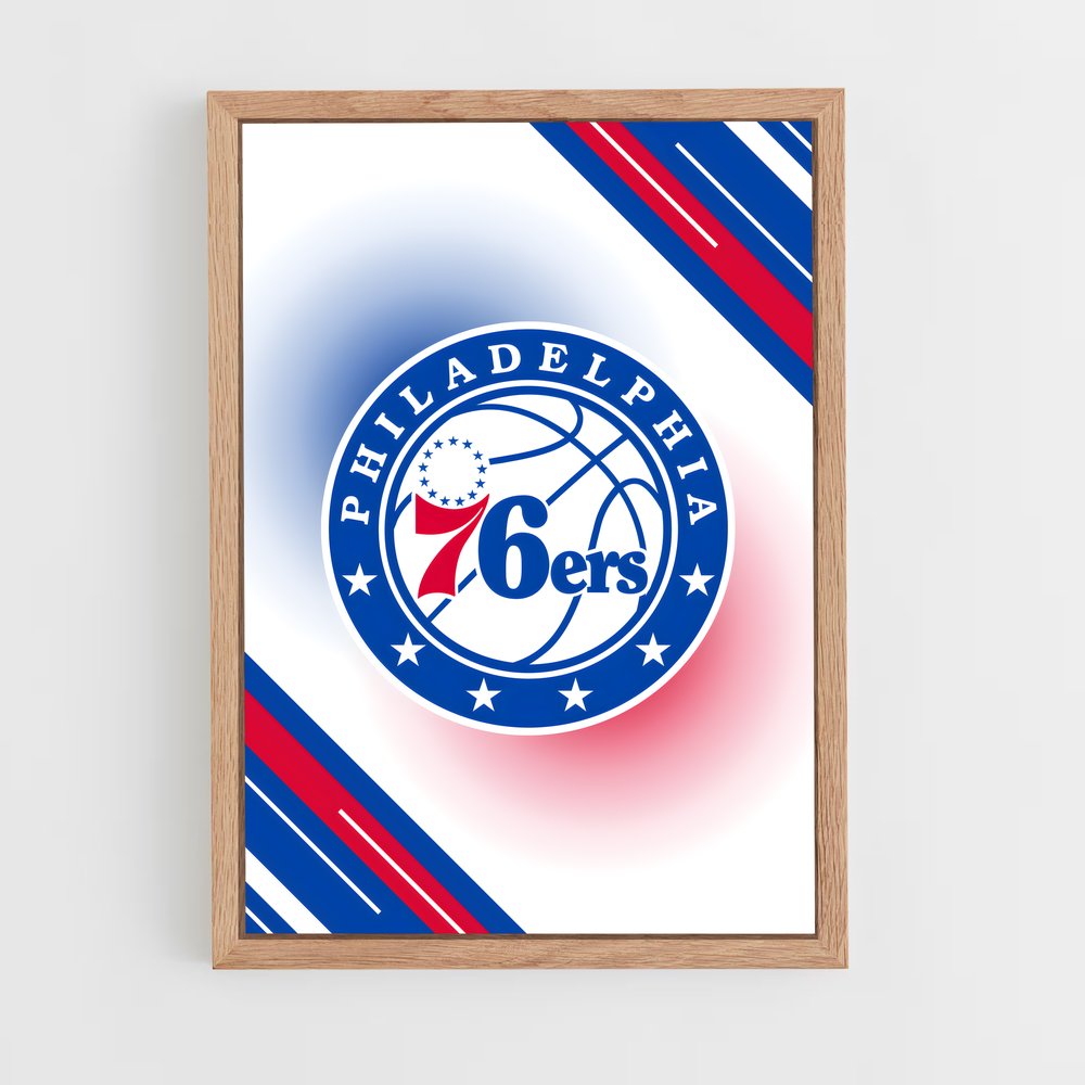 Poster Sixers Spirit – affiche Basketball (vue 4)